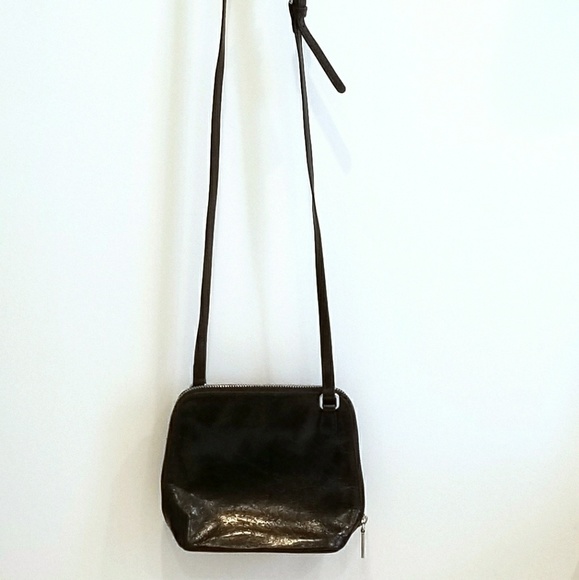 Hoba Handbags - Hoba black leather crossbody purse